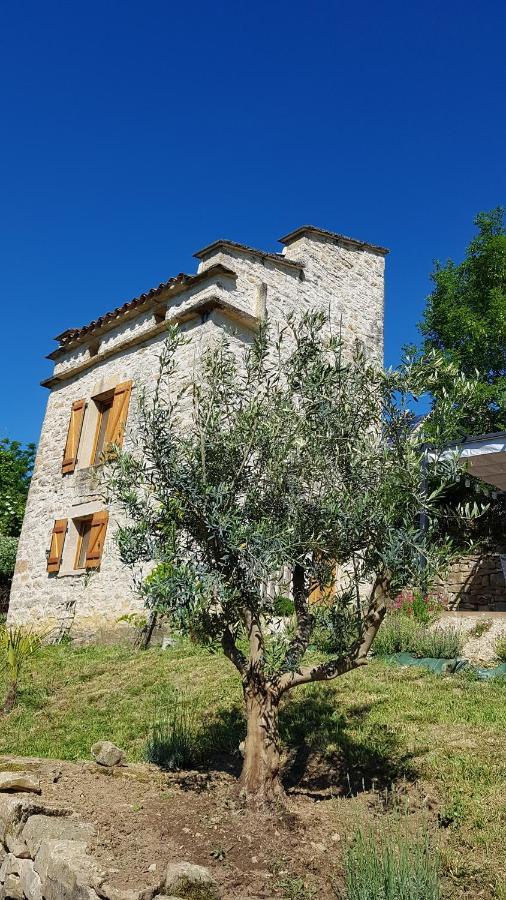 Villa Le Pigeonnier De Felines Caylus Esterno foto