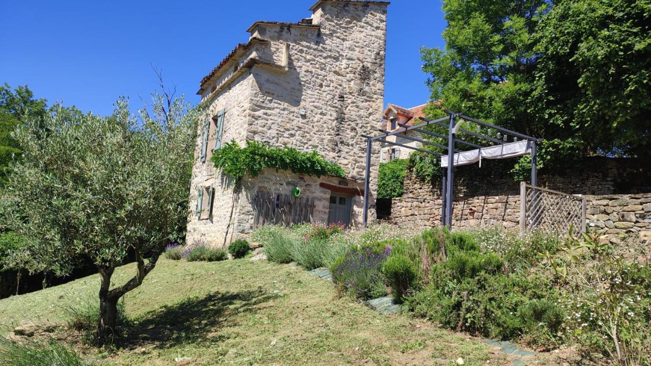Villa Le Pigeonnier De Felines Caylus Esterno foto
