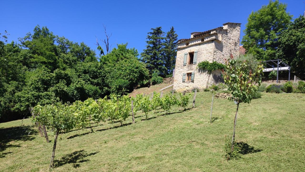 Villa Le Pigeonnier De Felines Caylus Esterno foto