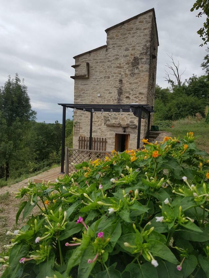 Villa Le Pigeonnier De Felines Caylus Esterno foto